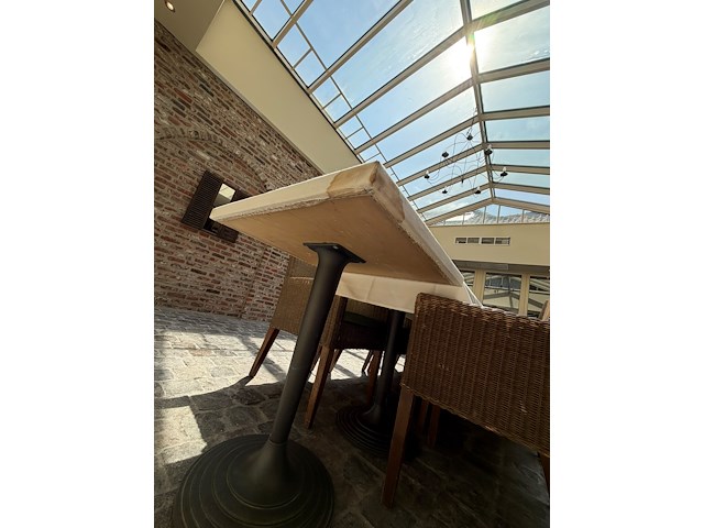 6x tafel vv 5x stoel - afbeelding 6 van  7