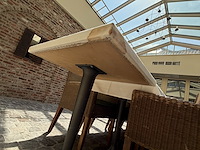 6x tafel vv 5x stoel - afbeelding 6 van  7