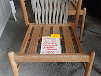 6x teak stoel jardinico - afbeelding 1 van  5