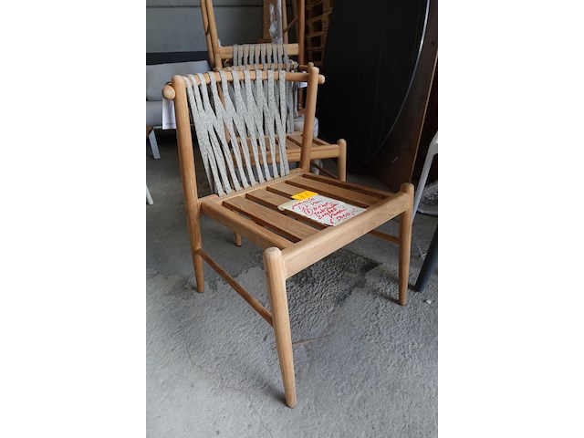 6x teak stoel jardinico - afbeelding 2 van  5