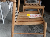 6x teak stoel jardinico - afbeelding 3 van  5