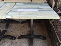 6x terras tafel - afbeelding 2 van  4