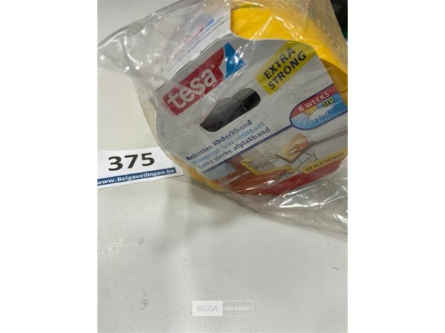 6x tesa afplaktape extra sterk 33m x 50 m - afbeelding 3 van  3