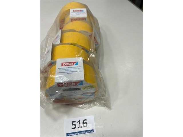 6x tesa robuste afplaktape voor verven en pleisteren 33m x 50mm - afbeelding 3 van  3