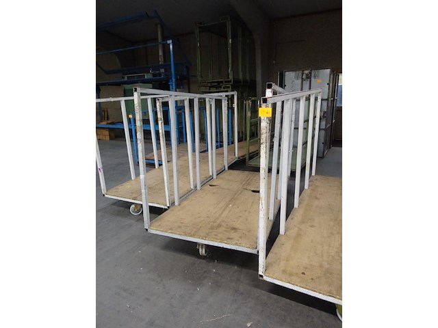 6x transportkar op wielen - afbeelding 4 van  6