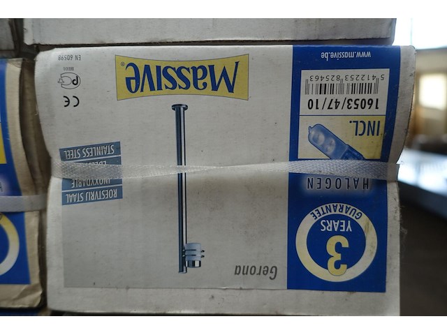 6x tuinverlichting inox - afbeelding 2 van  3