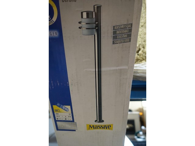 6x tuinverlichting inox - afbeelding 3 van  3