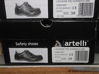 6x veiligheidsschoenen, artelli, low shoe pro sorrento src, maat 38, gebruikt - afbeelding 2 van  6
