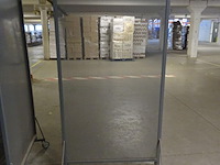 6x verrijdbare metalen afscherming - afbeelding 2 van  4