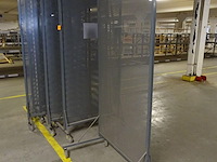 6x verrijdbare metalen afscherming - afbeelding 3 van  4