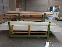 6x verrijdbare metalen houder + inhoud