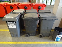 6x verrijdbare vuilnisbak - afbeelding 1 van  3