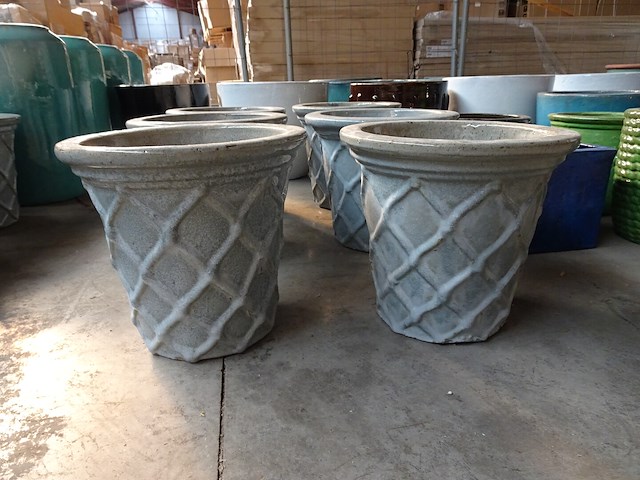 6x vorstvrije terracotta bloembak - afbeelding 1 van  3