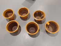 6x vorstvrije terracotta bloempot - afbeelding 3 van  4