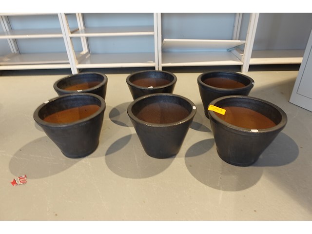 6x vorstvrije terracotta bloempot - afbeelding 2 van  4