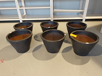 6x vorstvrije terracotta bloempot - afbeelding 2 van  4