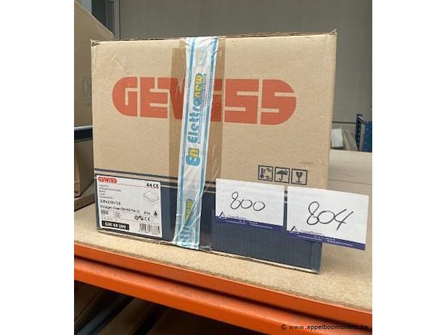 6x wandkast gewiss, gw 44 209 - afbeelding 1 van  2