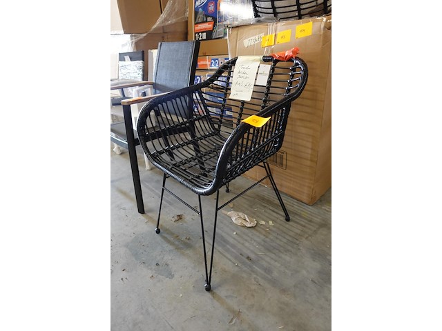 6x wicker stoel - afbeelding 3 van  3