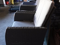 6x wickerstoel + 3x inklapbare stoel - afbeelding 3 van  3