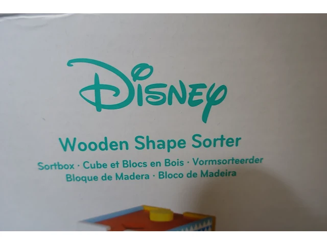 6x wooden shape sorter disney - afbeelding 2 van  2