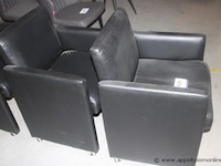 6x zeteltjes op wielen (met armleuning) - afbeelding 2 van  2