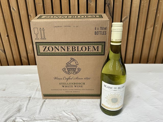 6x zonnebloem steelenbosch blanc de blanc 2022 - afbeelding 1 van  4