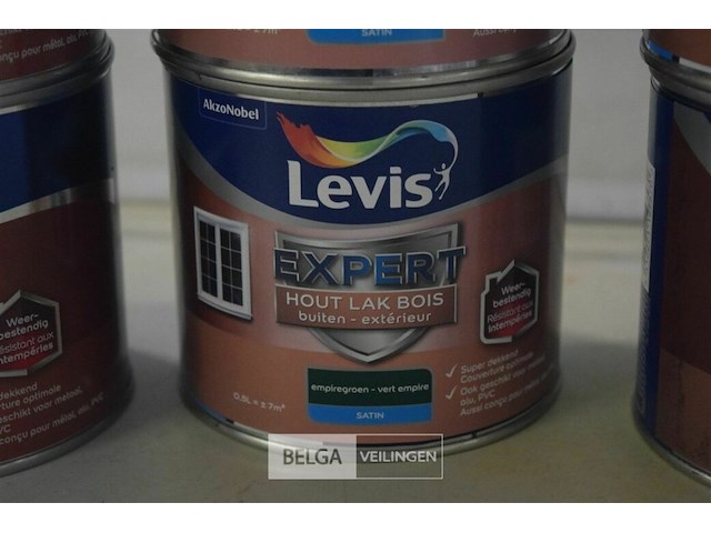 6x0,5l levis expert houtlak; versaillegrijs,arduin,empiregroen,eierschaal - afbeelding 5 van  7