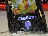 6x200st plastieken rietjes - afbeelding 2 van  2