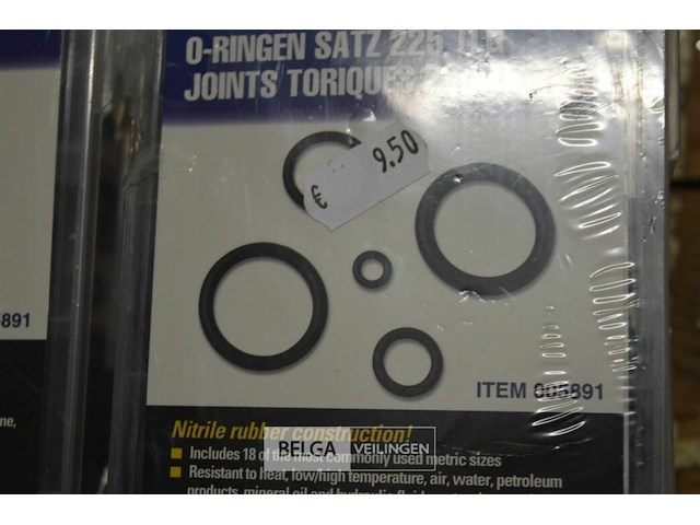 6x225 delige o ringen set - afbeelding 4 van  4