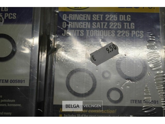 6x225 delige o ringen set - afbeelding 3 van  3