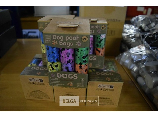 6x360st dog pooh bags - afbeelding 1 van  2
