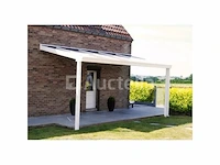6x3m ral 9016 pergola's (kant-en-klaar bouwpakket)