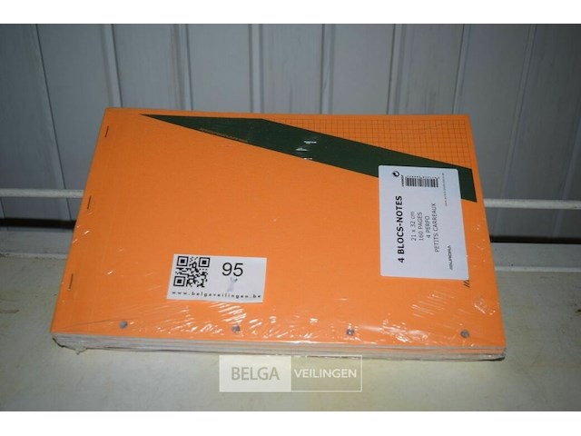 6x4st block note 21x32cm - afbeelding 1 van  2