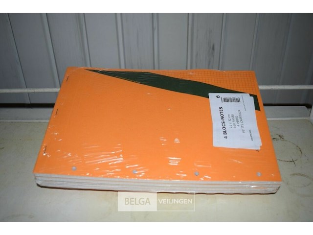 6x4st block note 21x32cm - afbeelding 1 van  2