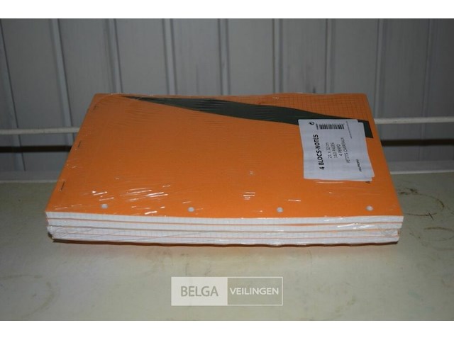 6x4st block note 21x32cm - afbeelding 1 van  2