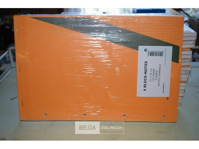 6x4st block note 21x32cm - afbeelding 1 van  2