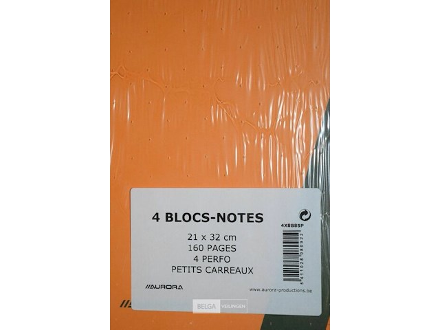 6x4st block note 21x32cm - afbeelding 2 van  2
