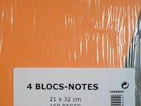 6x4st block note 21x32cm - afbeelding 2 van  2