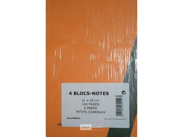 6x4st block note 21x32cm - afbeelding 2 van  2