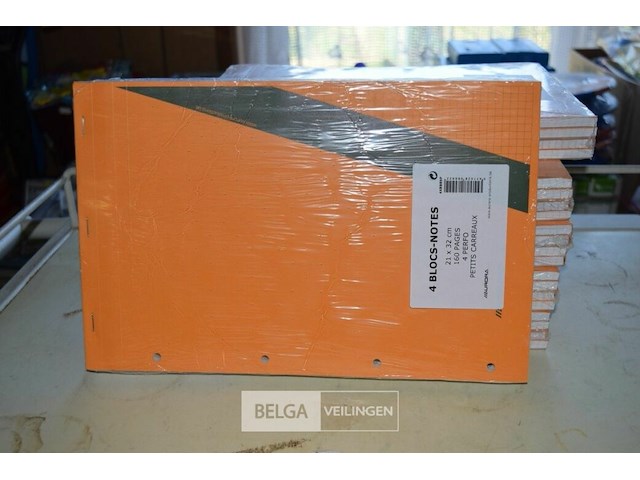 6x4st block note 21x32cm - afbeelding 1 van  2