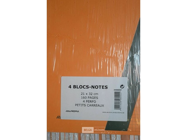 6x4st block note 21x32cm - afbeelding 2 van  2