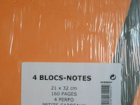 6x4st block note 21x32cm - afbeelding 2 van  2