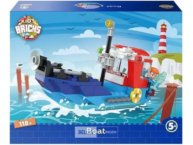 6xbouwset boot - afbeelding 1 van  4