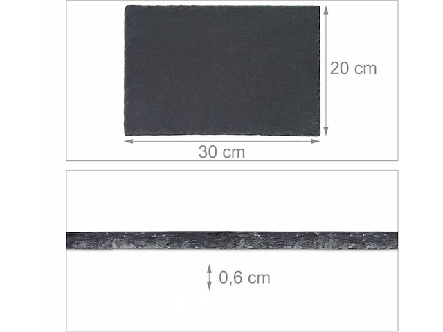 6xserveerplank leisteen - afbeelding 6 van  6