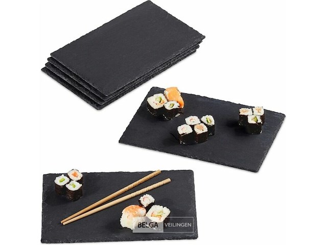 6xserveerplank leisteen - afbeelding 1 van  6