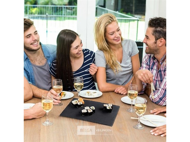 6xserveerplank leisteen - afbeelding 2 van  6