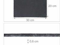 6xserveerplank leisteen - afbeelding 4 van  6