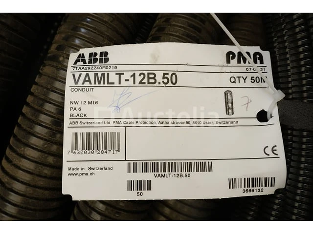 7 abb rollen elektrische kabelmantels - afbeelding 1 van  6