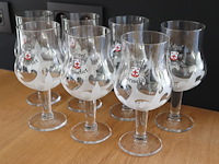 7 bierglazen tripel karmeliet - afbeelding 2 van  3