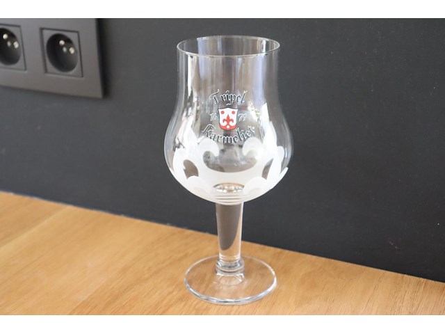7 bierglazen tripel karmeliet - afbeelding 3 van  3